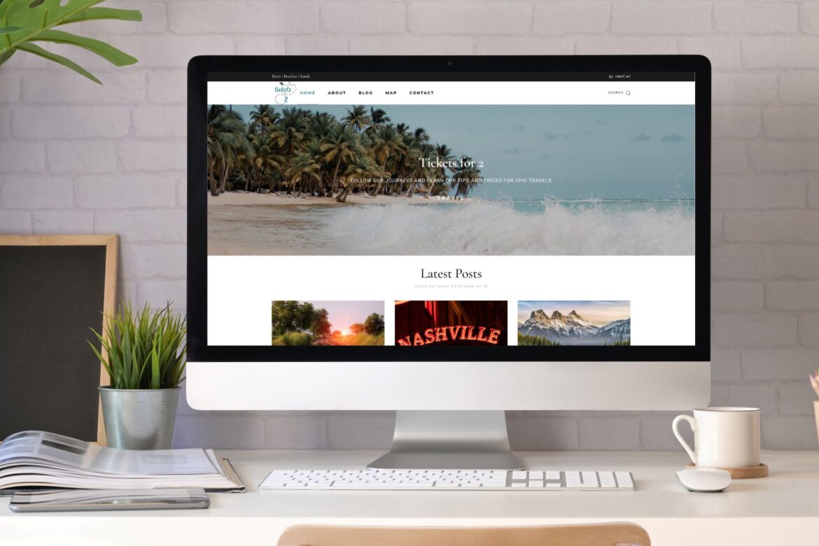 Tickets for 2 – Website Re-Design